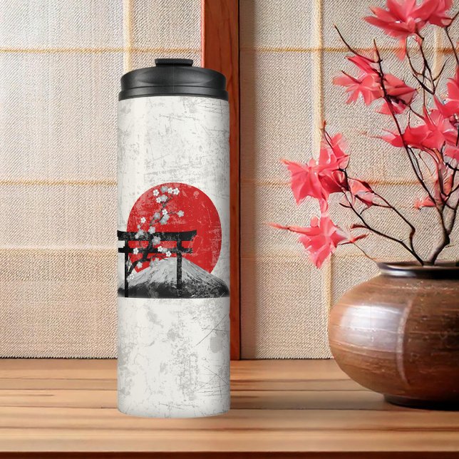 Flag and Symbols of Japan ID153 Thermal Tumbler (Creator Uploaded)