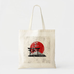 Flag and Symbols of Japan ID153 Tote Bag