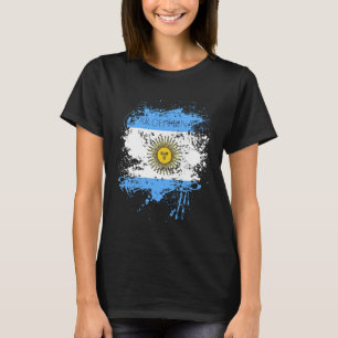 Flag Argentina Nationality State South America T-Shirt