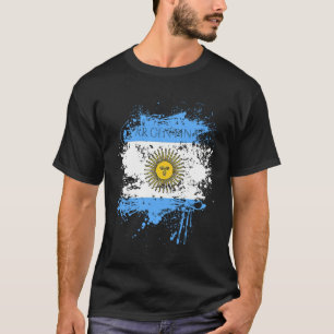 Flag Argentina Nationality State South America T-Shirt