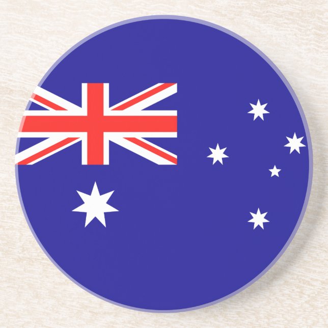 Flag Australia Coaster (Front)