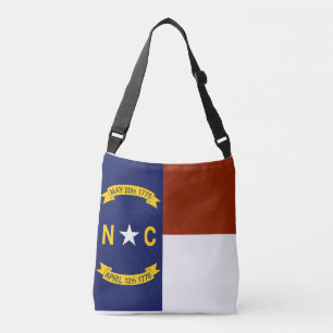 Flag Bag, North Carolina Crossbody Bag