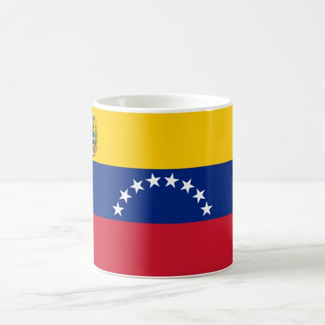 Flag/Bandera of/de Venezuela  Coffee Mug (Center)