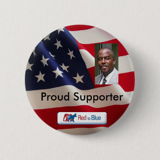 Flag, Brian Taylor_Head Shot, red2blue_sm_logo,... 6 Cm Round Badge