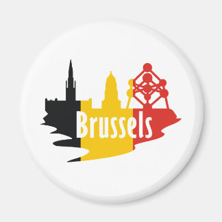 Flag Brussels Magnet