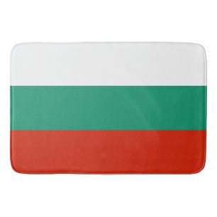 Flag Bulgaria tricolor Bath Mat