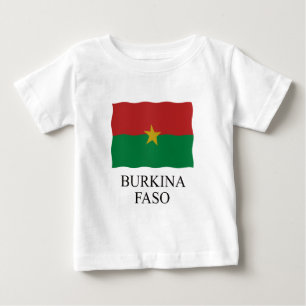 Flag Burkina Faso Baby T-Shirt