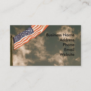 Flag Business Card