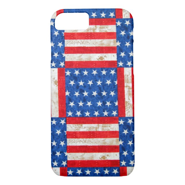 Flag Chequerboard Case-Mate iPhone Case (Back)