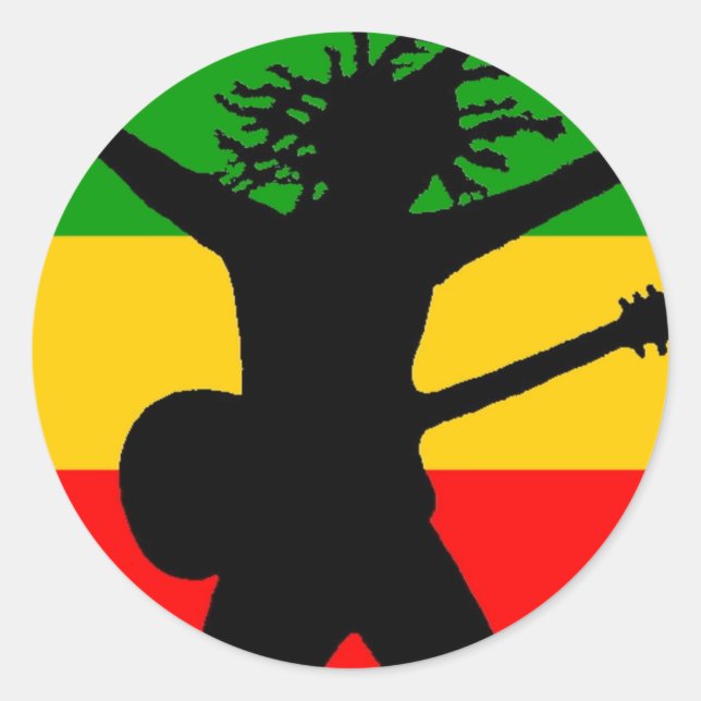 Flag Classic Round Sticker (Front)