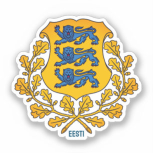Flag/ coat of arms of Estonia
