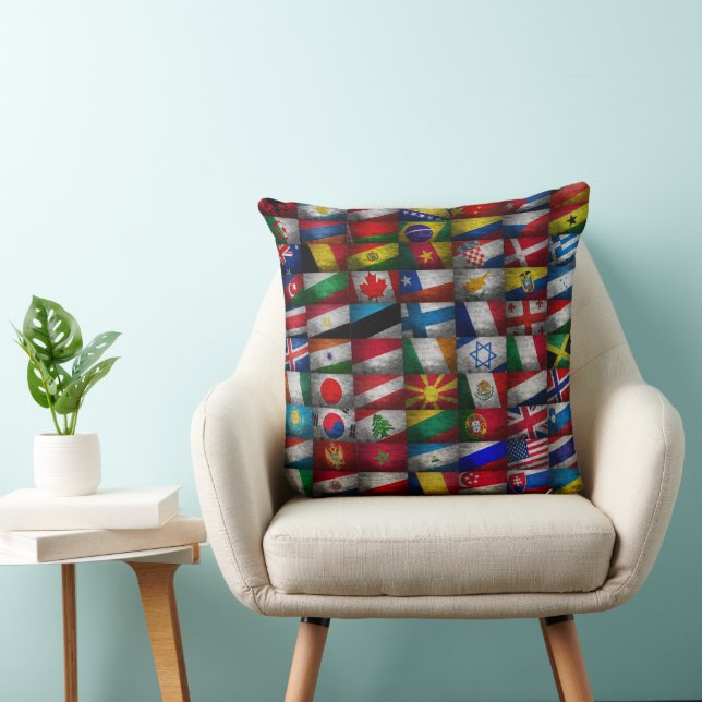 Flag collection cushion (Chair)