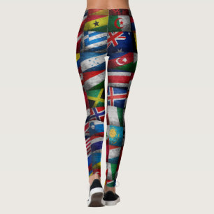 Flag collection leggings