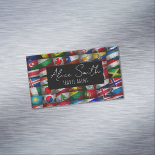 Flag collection 	Magnetic business card