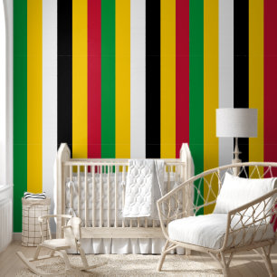 Flag Colours of St. Kitts Wallpaper