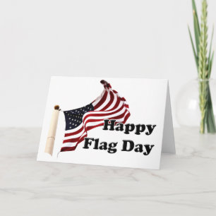  Flag Day in the USA Card