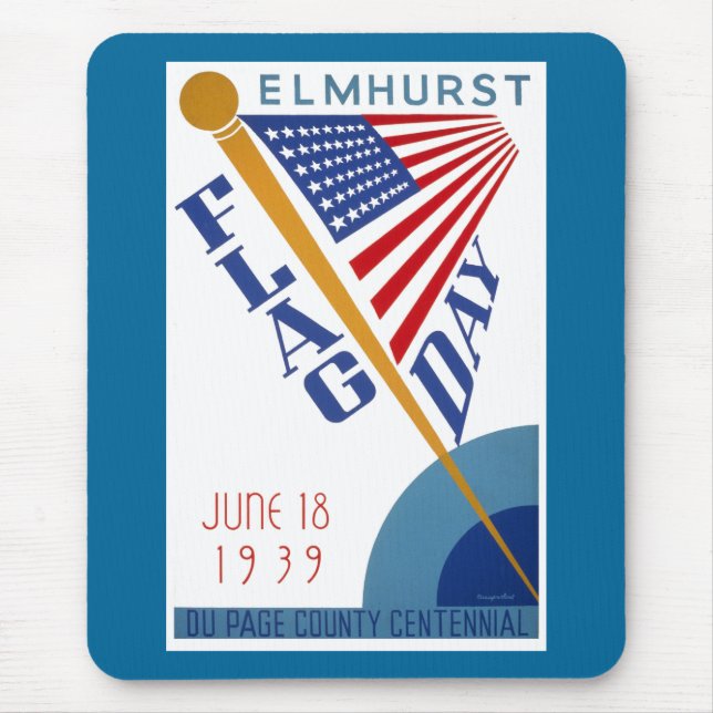 Flag Day Mouse Pad (Front)