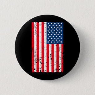 Flag Day USA Independence National Day Gift Parade 6 Cm Round Badge