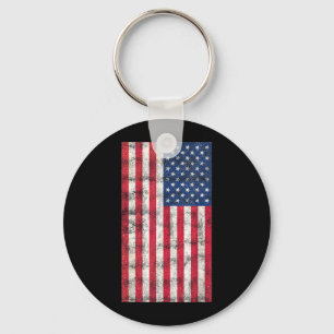Flag Day USA Independence National Day Gift Parade Key Ring