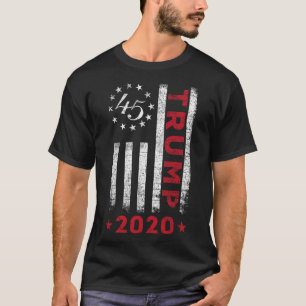Flag Design Trump 2020-trump 2020 Men Women Gift  T-Shirt