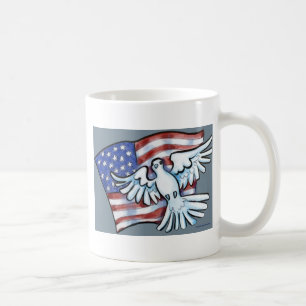 Flag Dove Coffee Mug