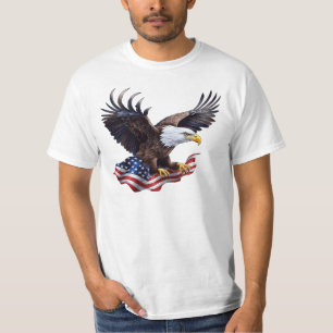 Flag/Eagle - T-Shirt