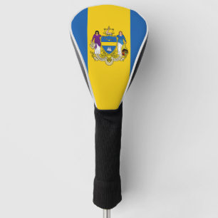 Flag/ Emblem of Philadelphia, PA Golf Head Cover