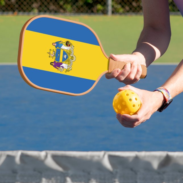 Flag/ Emblem of Philadelphia, PA Pickleball Paddle (Insitu)