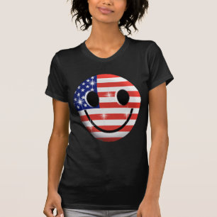 flag face T-Shirt