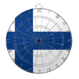 Flag Finland Dartboard
