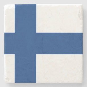Flag Finland Stone Coaster