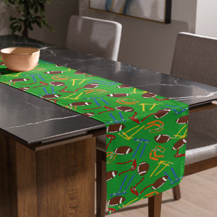 Flag Football Banquet End of Season Party Short Table Runner