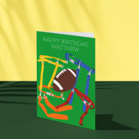 Flag Football Coach Player Personalised