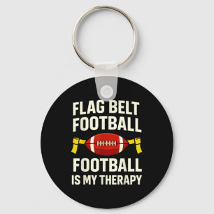 Flag Football Coach Therapy Belt Sports League Pla Key Ring