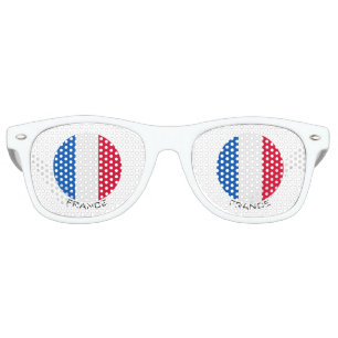 Flag France Retro Sunglasses