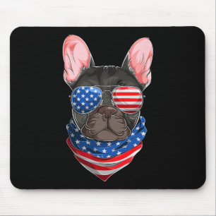 Flag French Bulldog 1 Mouse Pad