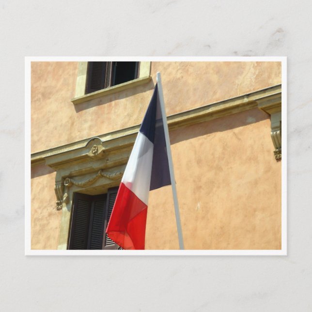 flag french postcard (Front)