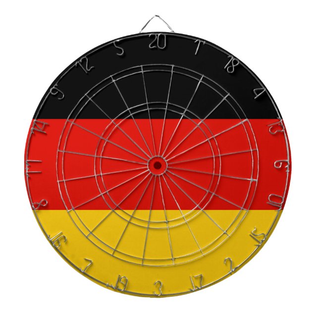 Flag Germany tricolor Dartboard (Front)