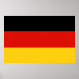 Flag Germany tricolor Poster