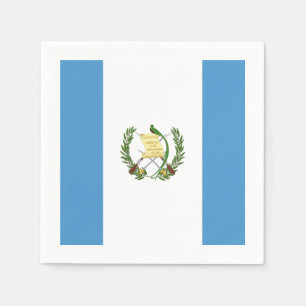 Flag: Guatemala Napkin