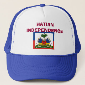 flag-Haiti-detail-lg, HATIAN INDEPENDENCE Trucker Hat
