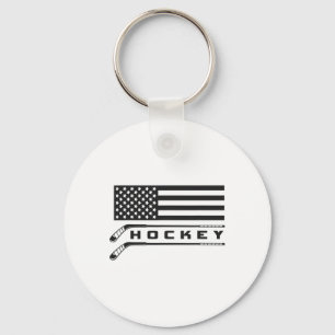 Flag Hockey Apparel - Hockey Key Ring