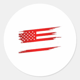 Flag Hockey Apparel - Hockey T-10 Classic Round Sticker
