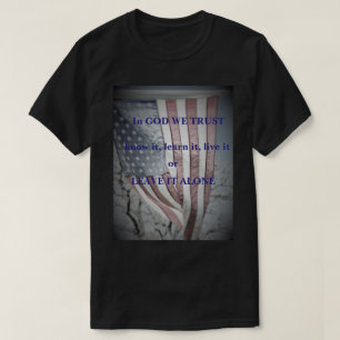 Flag-In God We Trust T-Shirt