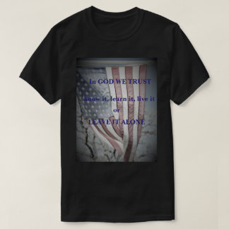 Flag-In God We Trust T-Shirt