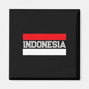 Flag Independence Day Indonesian Magnet