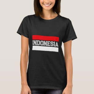 Flag Independence Day Indonesian T-Shirt