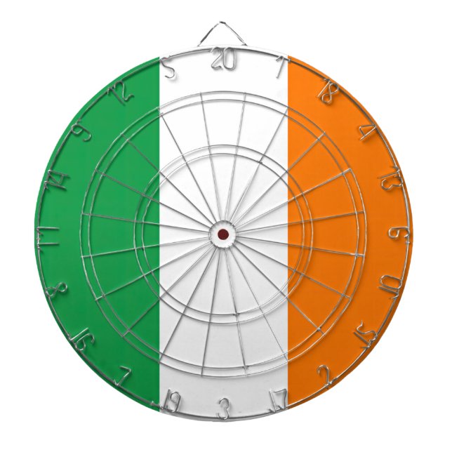 Flag Ireland Tricolor Dartboard (Front)