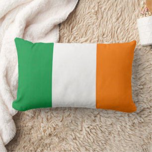 Flag Ireland Tricolor Lumbar Cushion