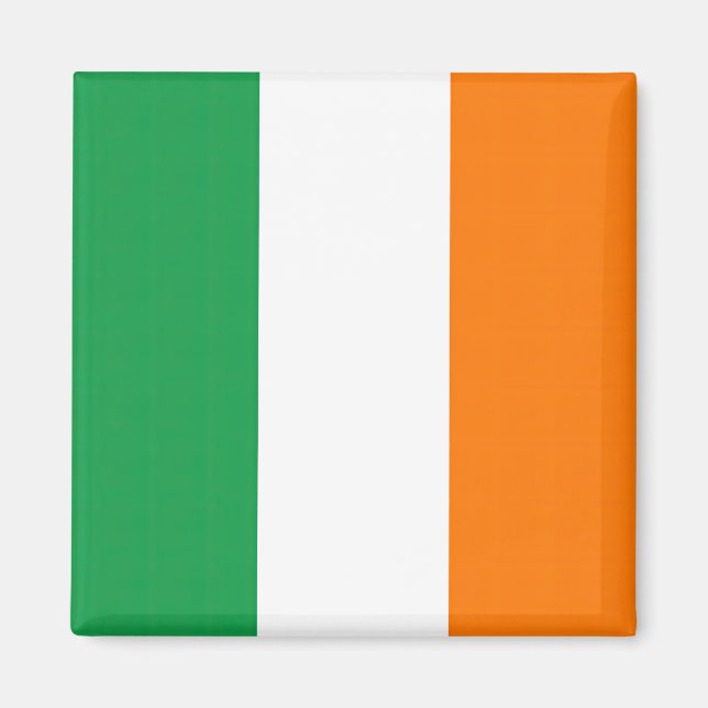 Flag Ireland Tricolor Magnet (Front)